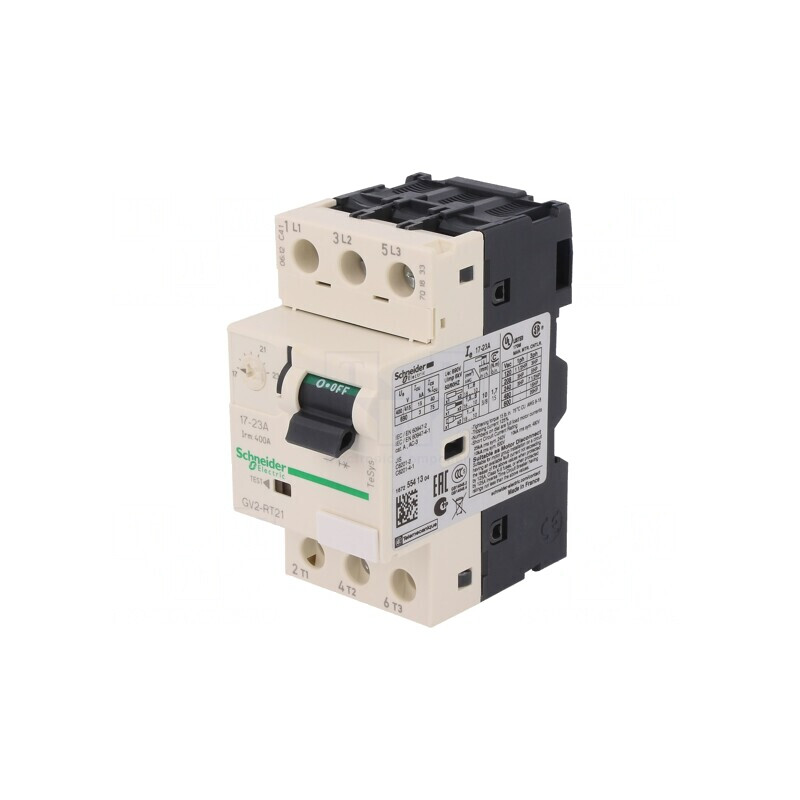 Întrerupător Motor 9/11kW pentru Șină DIN IP20 GV2RT21 | Electronic-mag.ro | Componente Electronice