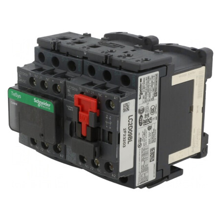 Contactor Reversibil 3 Poli 24VDC 9A TeSys D | Electronic-mag.ro | Componente Electronice