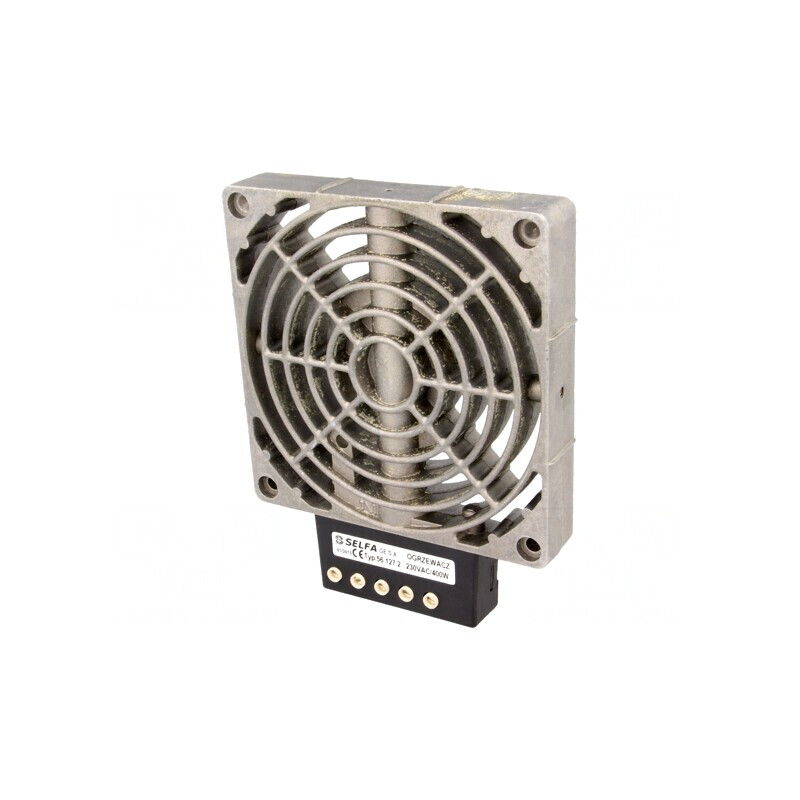 Radiator Electric 400W pentru Șină DIN 230V | Electronic-mag.ro | Componente Electronice