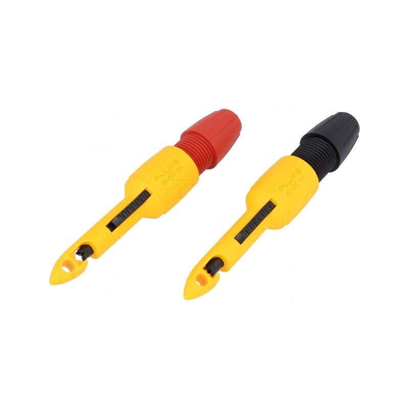 Terminal de măsurare negru şi roşu 4mm FLUKE TP81 | Electronic-mag.ro | Componente Electronice
