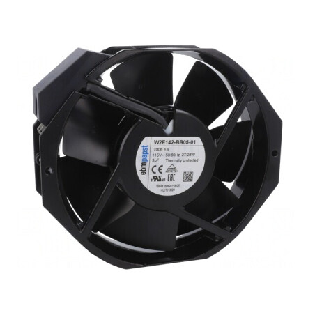 Ventilator AC axial 115VAC 172x150x38mm 2800 RPM | Electronic-mag.ro | Componente Electronice