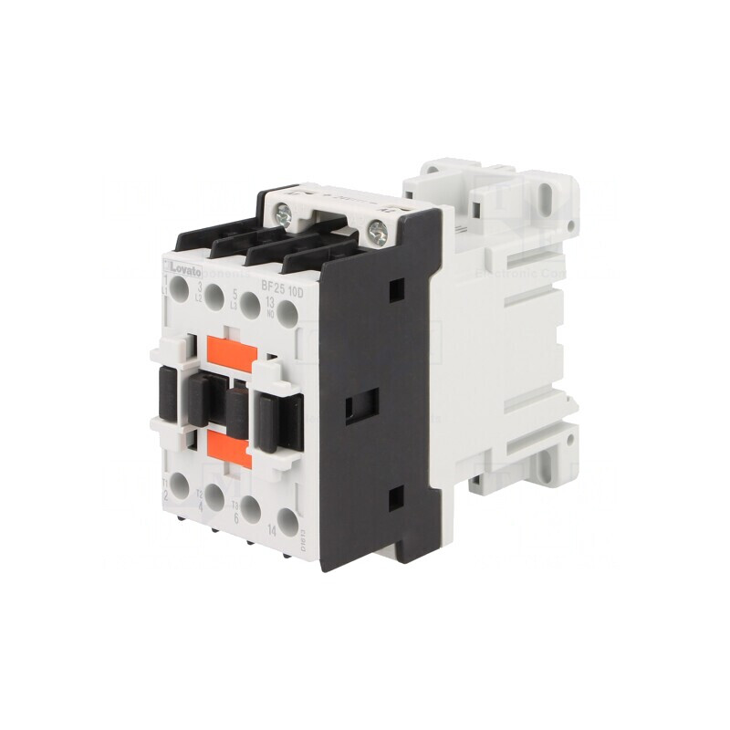 Contactor 3P NO 24VDC 25A | Electronic-mag.ro | Componente Electronice
