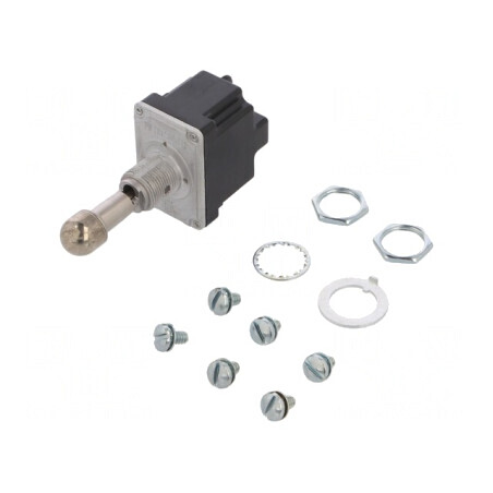 Comutator basculant DPDT ON-ON-ON 6A/230VAC 20A/28VDC | Electronic-mag.ro | Componente Electronice