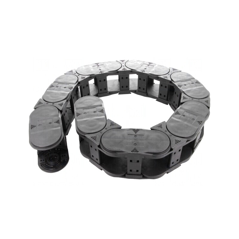 Ghidaj cu lanț E4.42, Rază Îndoire 100mm, Lungime 1005mm, Interior 42mm | Electronic-mag.ro | Componente Electronice