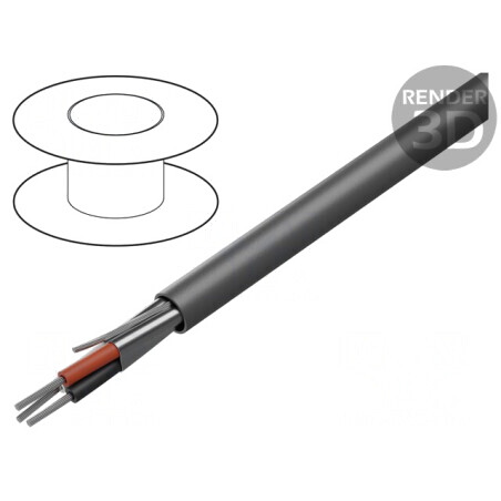 Cablu Alpha Essential C&C ecranat 3x22AWG | Electronic-mag.ro | Componente Electronice