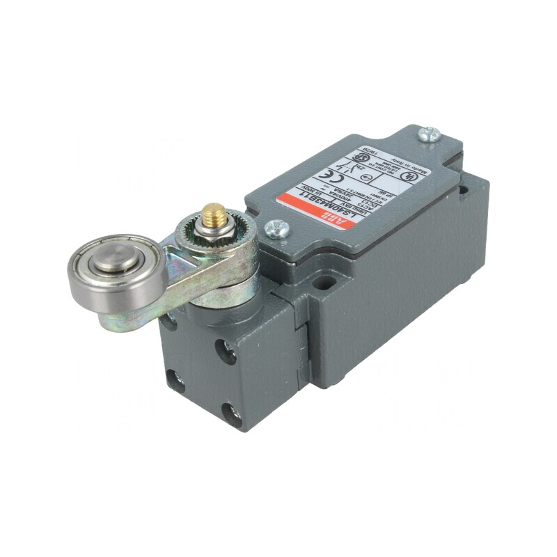 Limitator Cursă Manetă 30mm Rola Metalică 22mm NO NC | Electronic-mag.ro | Componente Electronice