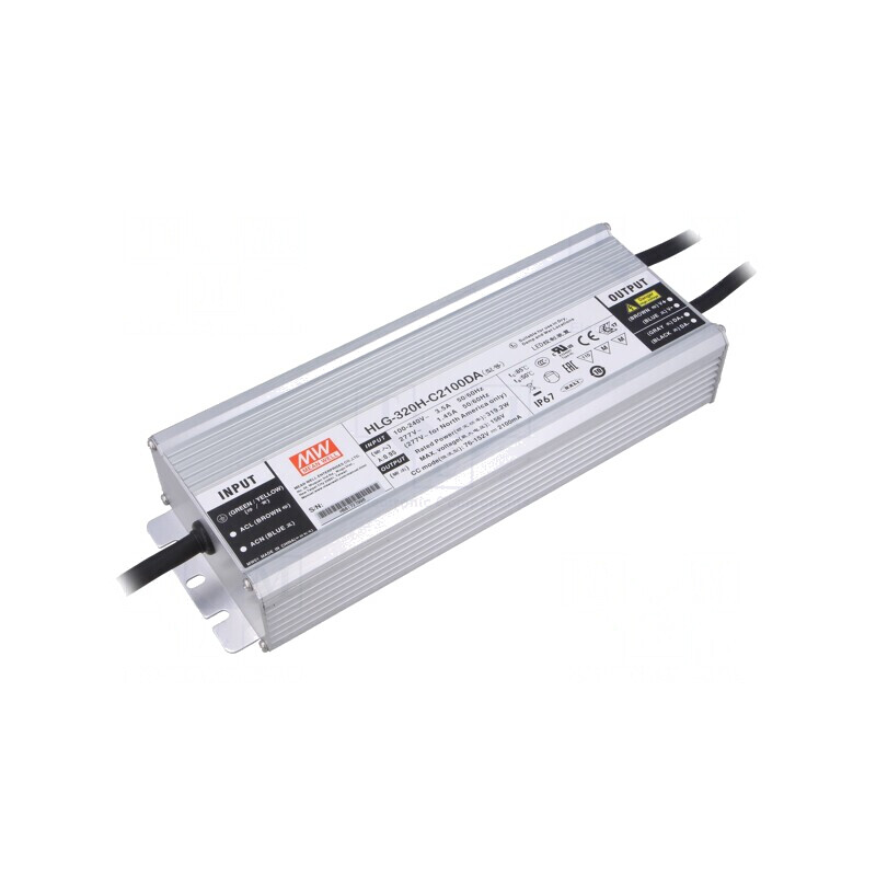 Alimentator LED 320W DALI 76-152VDC | Electronic-mag.ro | Componente Electronice