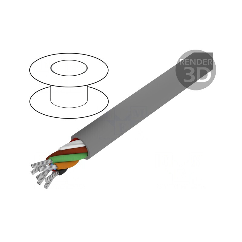 Cablu Alpha Essential 7x20AWG neecranat 30,5m | Electronic-mag.ro | Componente Electronice