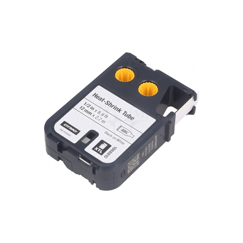 Marcaje termocontractabile albe 12mm 2,7m | Electronic-mag.ro | Componente Electronice