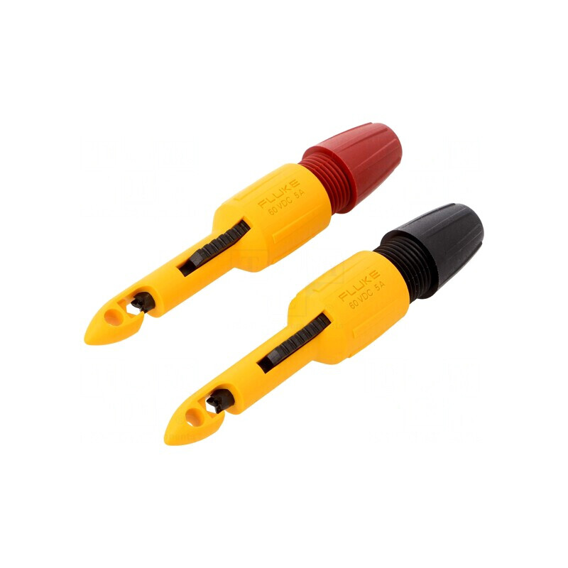 Terminal de măsurare negru şi roşu 2mm FLUKE TP82 | Electronic-mag.ro | Componente Electronice