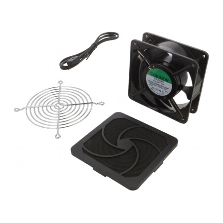Ventilator AC Axial 230VAC 124x124x55mm | Electronic-mag.ro | Componente Electronice