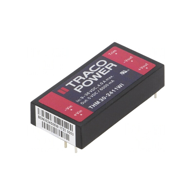 Convertor DC/DC 30W 9-36V la 5V 6000mA | Electronic-mag.ro | Componente Electronice
