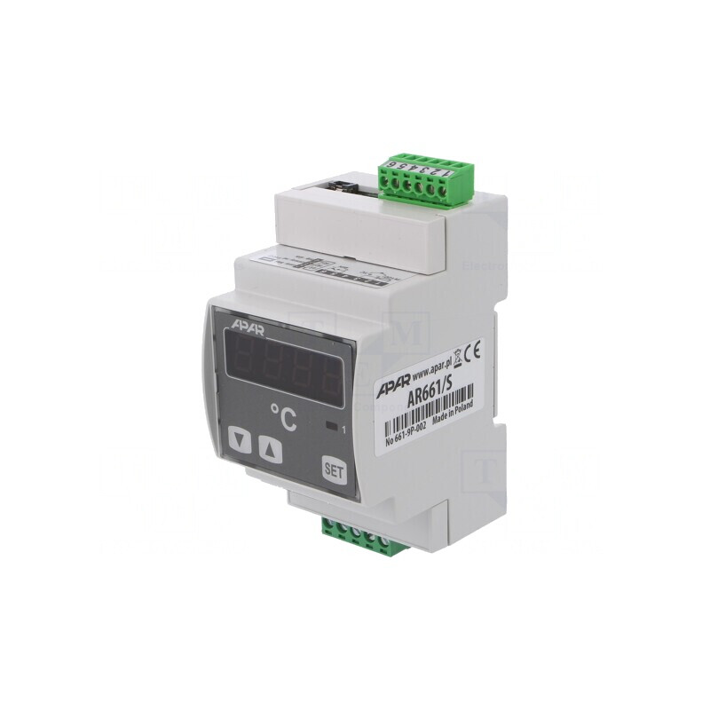 Regulator Temperatură SSR pentru Șină DIN 0-50°C | Electronic-mag.ro | Componente Electronice