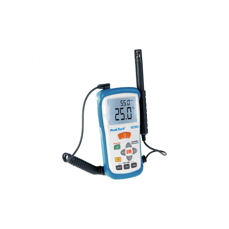 Termohigrometru LCD 3,5 cifre 20-60°C 5-95%RH | Electronic-mag.ro | Componente Electronice