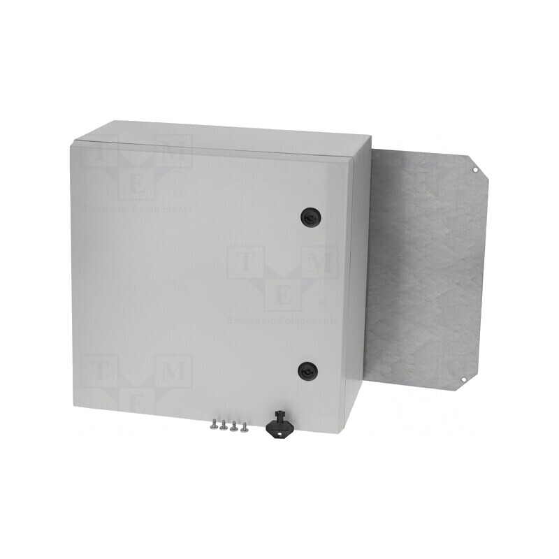 Carcasă montare pe perete 300x300x210mm gri | Electronic-mag.ro | Componente Electronice