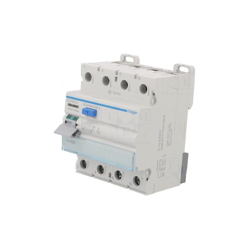 Întrerupător Diferențial 25A 30mA 3 Poli IP20 | Electronic-mag.ro | Componente Electronice Întrerupător Diferențial 25A 30mA 3 Poli IP20 | Electronic-mag.ro | Componente Electronice