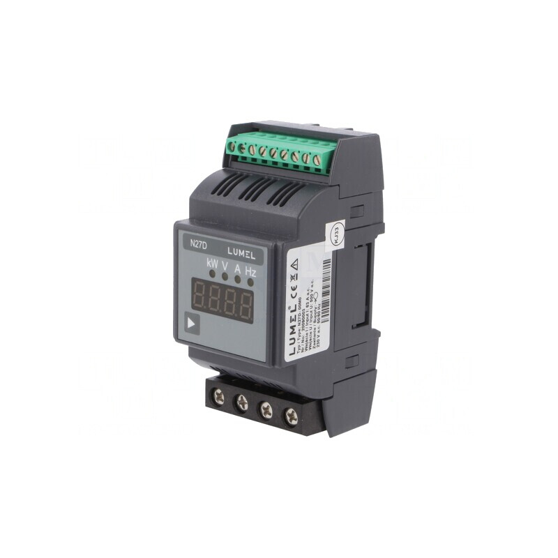 Aparat Măsură Parametri Rețea LED N27D pentru Șină DIN | Electronic-mag.ro | Componente Electronice