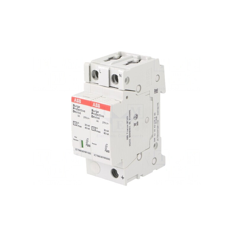 Limitator de Supratensiuni Tip 2 40kA 1 Poli | Electronic-mag.ro | Componente Electronice