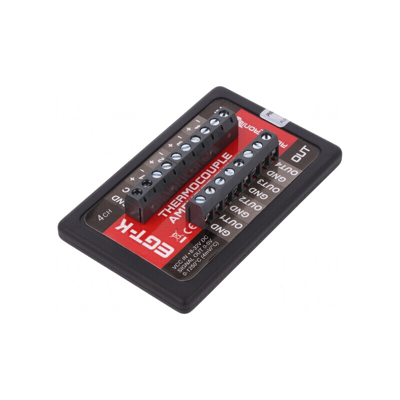 Adaptor de Temperatură 8-32V DC 4 Canale EGT-K | Electronic-mag.ro | Componente Electronice