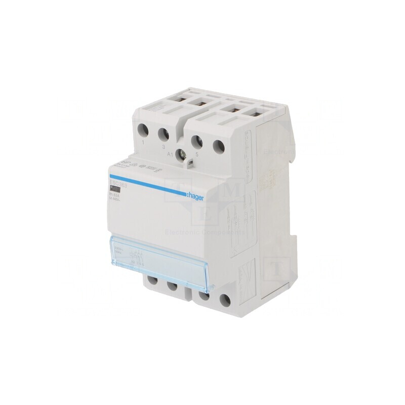Contactor 3-polar 63A 230VAC NO x3 | Electronic-mag.ro | Componente Electronice