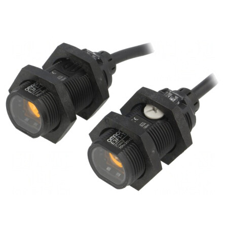 Senzor Fotoelectric PNP 0-15m ABS E3F1-TP11 2M | Electronic-mag.ro | Componente Electronice