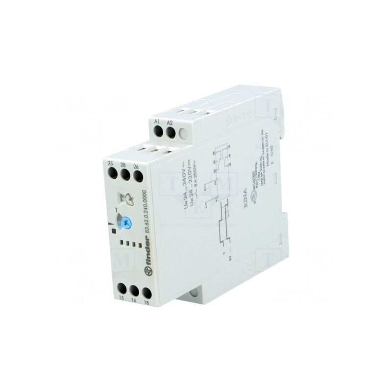 Timer Programabil DPDT 0,05s-10zile 24-240V | Electronic-mag.ro | Componente Electronice