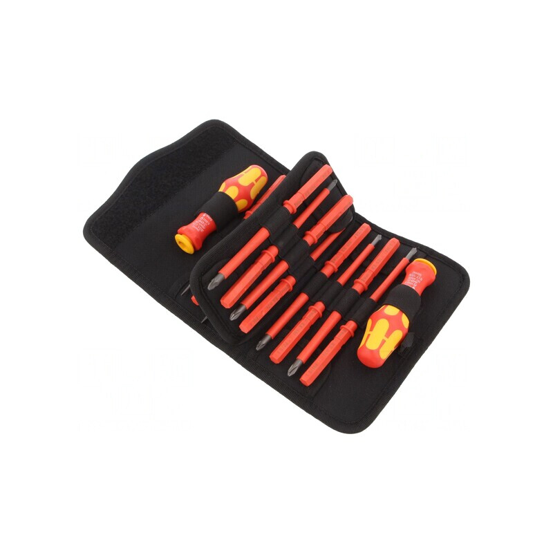 Kit Șurubelnițe Izolate 1kVAC 16 Bucăți | Electronic-mag.ro | Componente Electronice