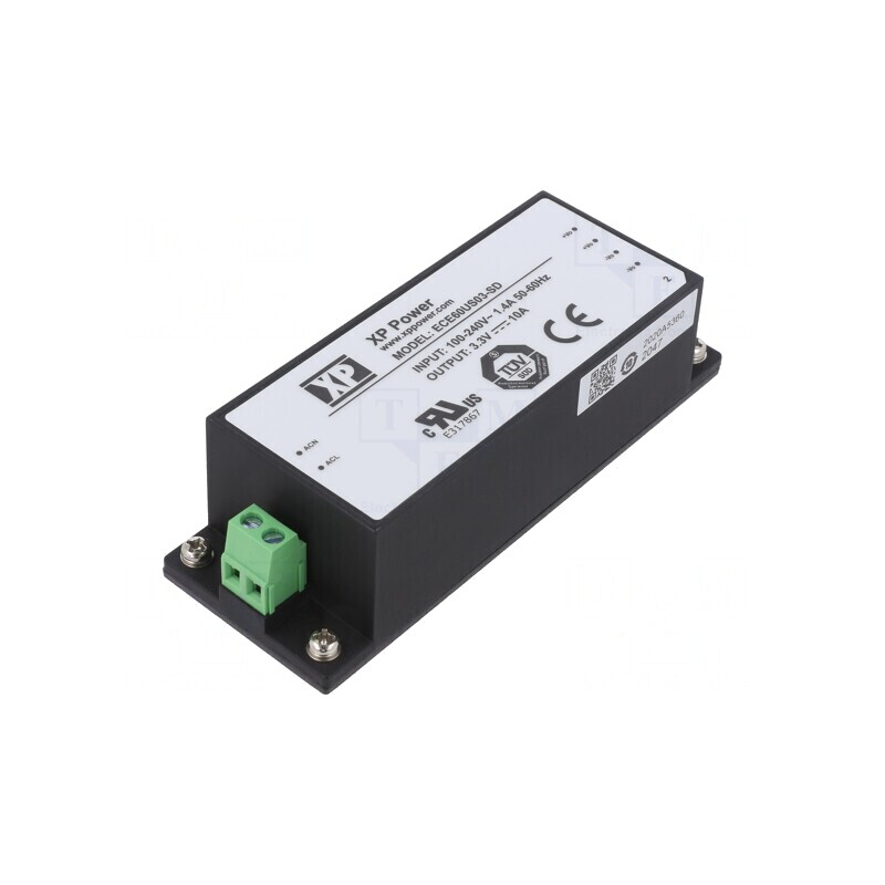Alimentator Încastrabil 60W 3,3VDC 10A | Electronic-mag.ro | Componente Electronice
