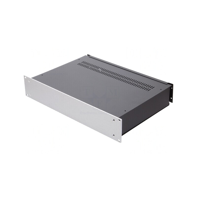 Carcasă standard 19 2U neagră oțel 307mm x 434mm | Electronic-mag.ro | Componente Electronice Carcasă standard 19 2U neagră oțel 307mm x 434mm | Electronic-mag.ro | Componente Electronice