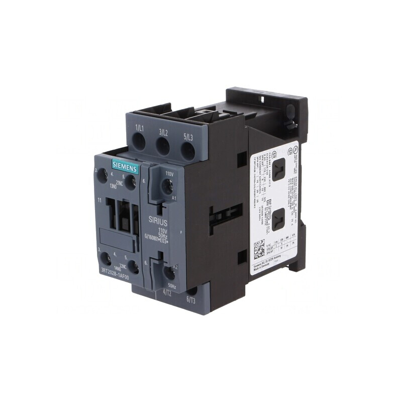 Contactor 3-Pole cu Contacte Auxiliare NO NC 110VAC | Electronic-mag.ro | Componente Electronice Contactor 3-Pole cu Contacte Auxiliare NO NC 110VAC | Electronic-mag.ro | Componente Electronice