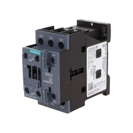 Contactor 3-Pole cu Contacte Auxiliare NO NC 110VAC | Electronic-mag.ro | Componente Electronice