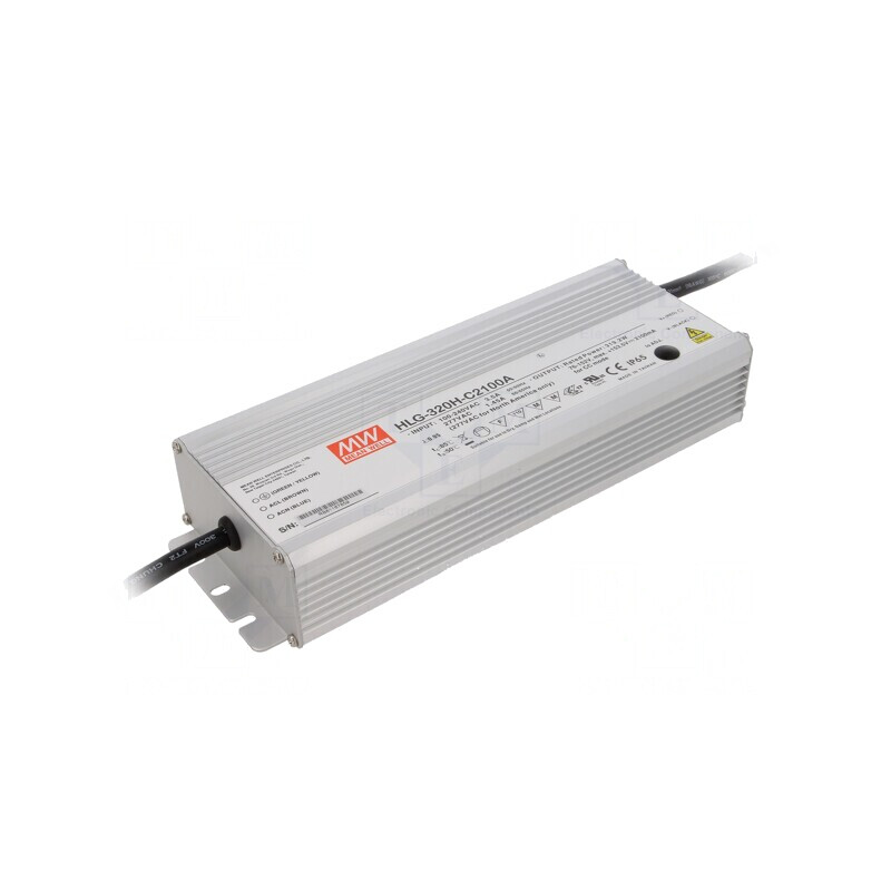 Alimentator LED 320W IP65 HLG-320H-C2100A | Electronic-mag.ro | Componente Electronice