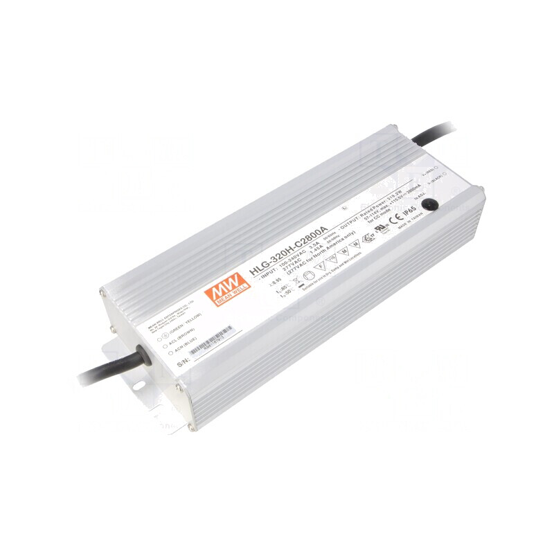 Alimentator LED 320W 57-114VDC IP65 | Electronic-mag.ro | Componente Electronice
