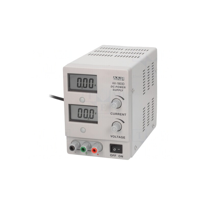 Alimentator Liniar de Laborator 0-18V 0-3A AX-1803D | Electronic-mag.ro | Componente Electronice