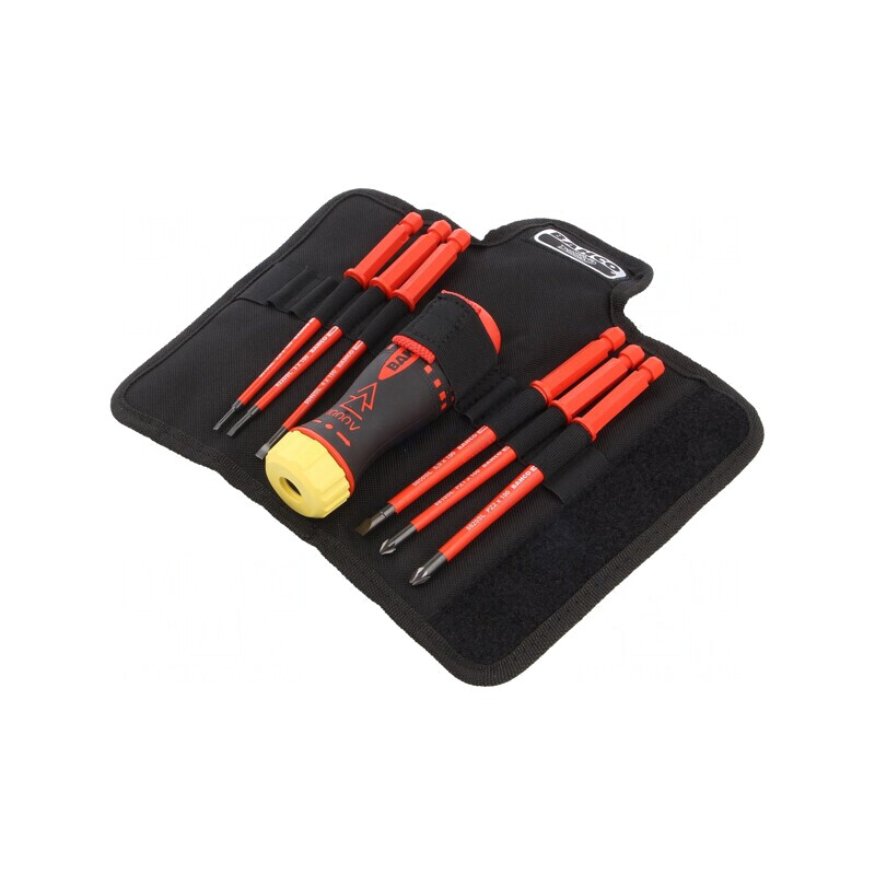 Kit Șurubelnițe Izolate 1kVAC 7 Bucăți | Electronic-mag.ro | Componente Electronice