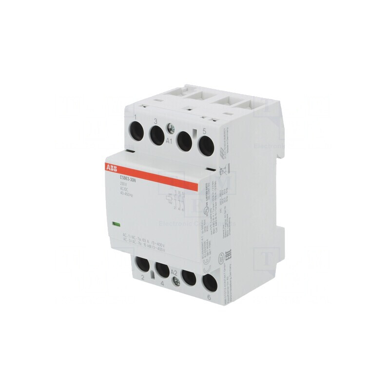 Contactor 3-Poli 63A 230V NO | Electronic-mag.ro | Componente Electronice