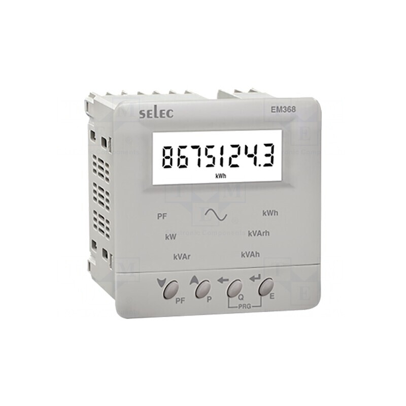 Contor digital panou 3-fazat LCD 5A | Electronic-mag.ro | Componente Electronice