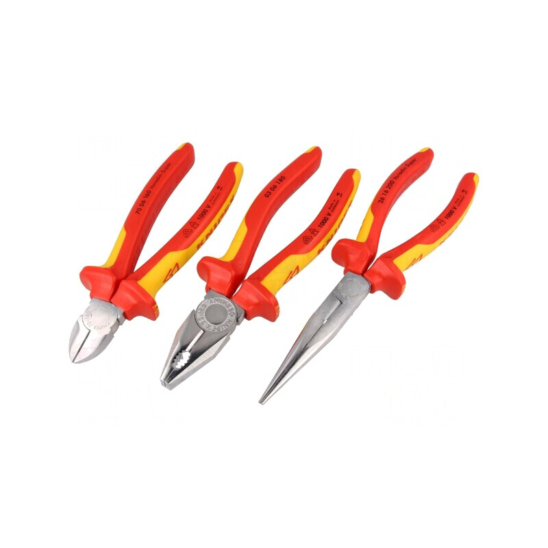 Kit clești izolați 1kVAC 3 buc. | Electronic-mag.ro | Componente Electronice