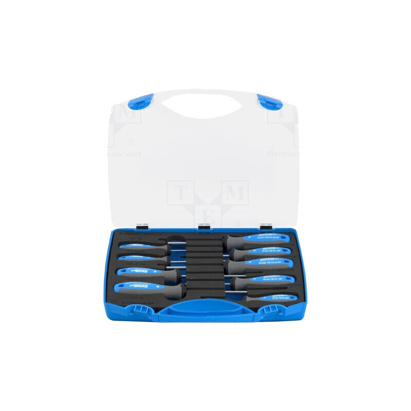 Kit Șurubelnițe Phillips Pozidriv Plată 9 Bucăți | Electronic-mag.ro | Componente Electronice