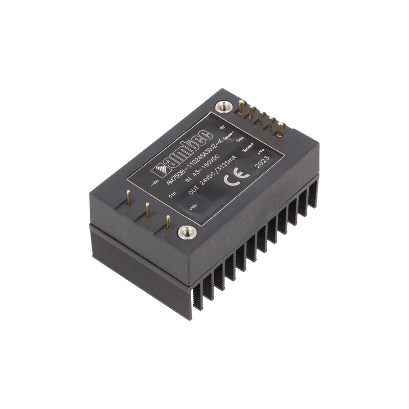 Convertor DC/DC 75W 43-160V la 24V 3125mA | Electronic-mag.ro | Componente Electronice