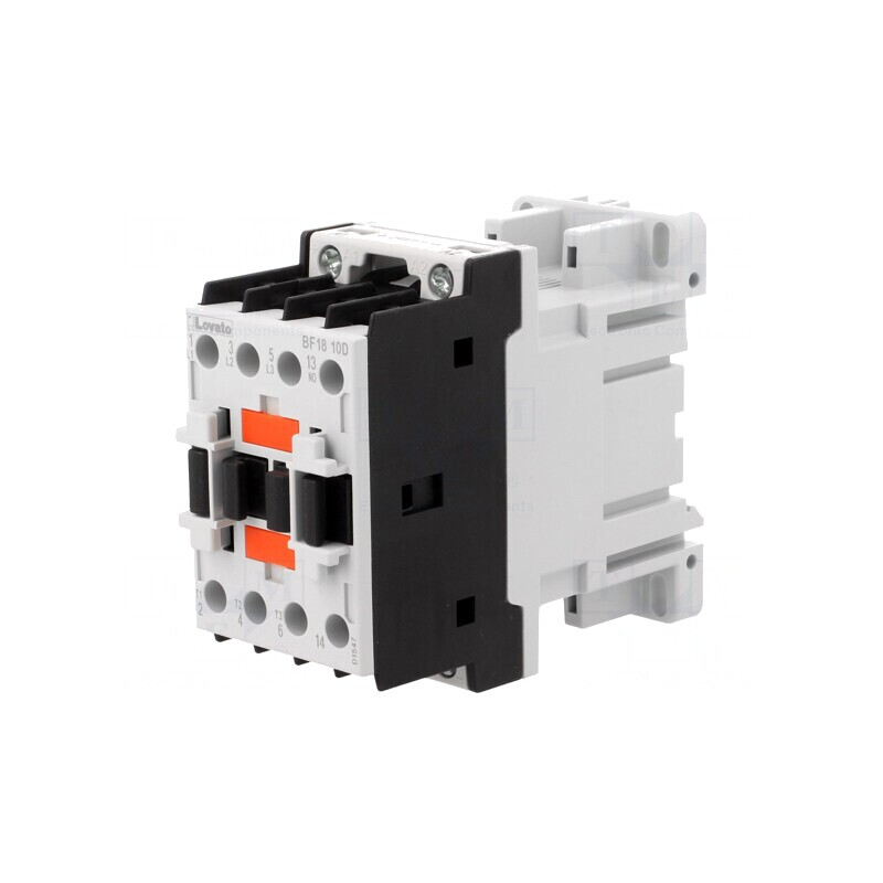 Contactor 3P NO 24VDC 18A 3 Auxiliare NO | Electronic-mag.ro | Componente Electronice