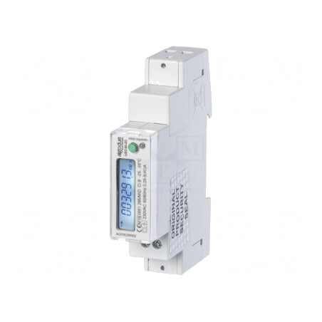 Contor digital montare șină DIN 1-fază LCD | Electronic-mag.ro | Componente Electronice