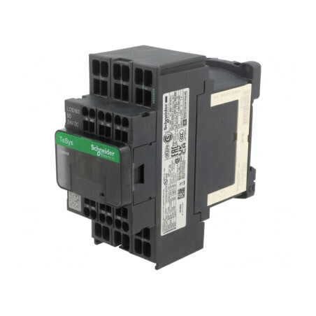 Contactor 3P 24VDC 18A 3 Auxiliare | Electronic-mag.ro | Componente Electronice
