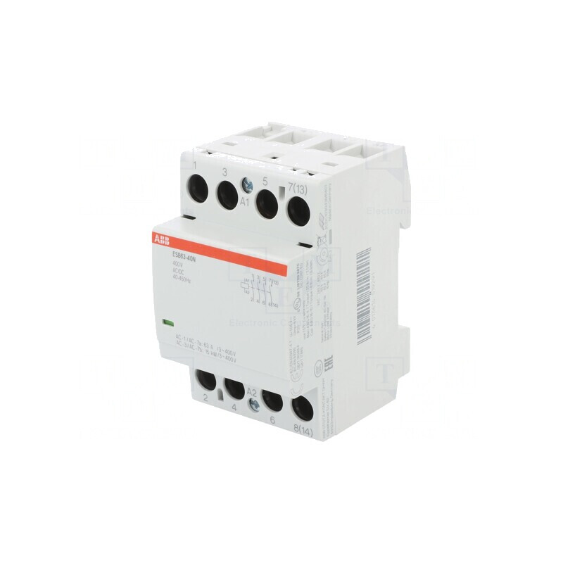 Contactor 4P 63A 400V NO | Electronic-mag.ro | Componente Electronice