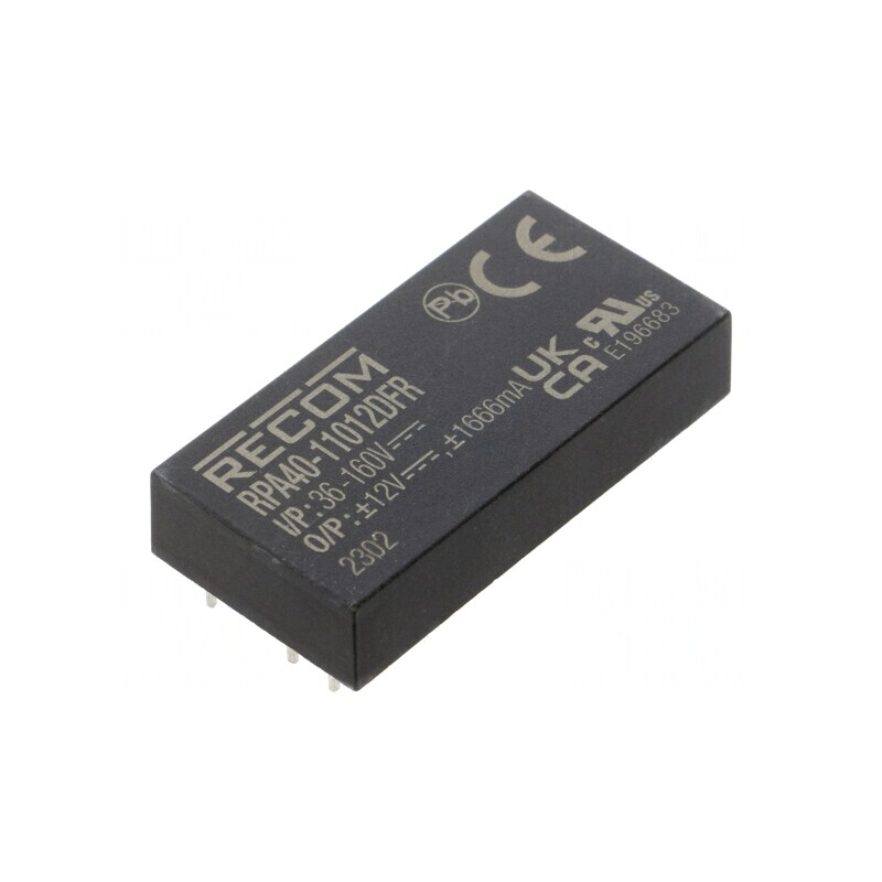 Convertor DC/DC 40W 36-160V la 12V Dual Output | Electronic-mag.ro | Componente Electronice
