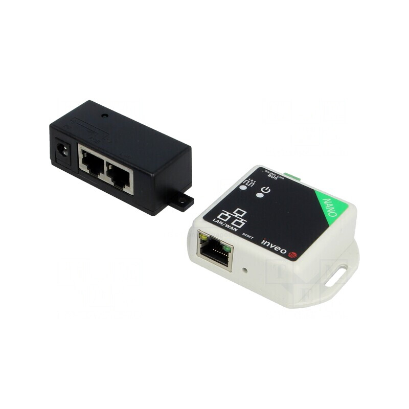 Senzor Temperatură LAN, 1 Port, 12-24VDC, IP30 | Electronic-mag.ro | Componente Electronice