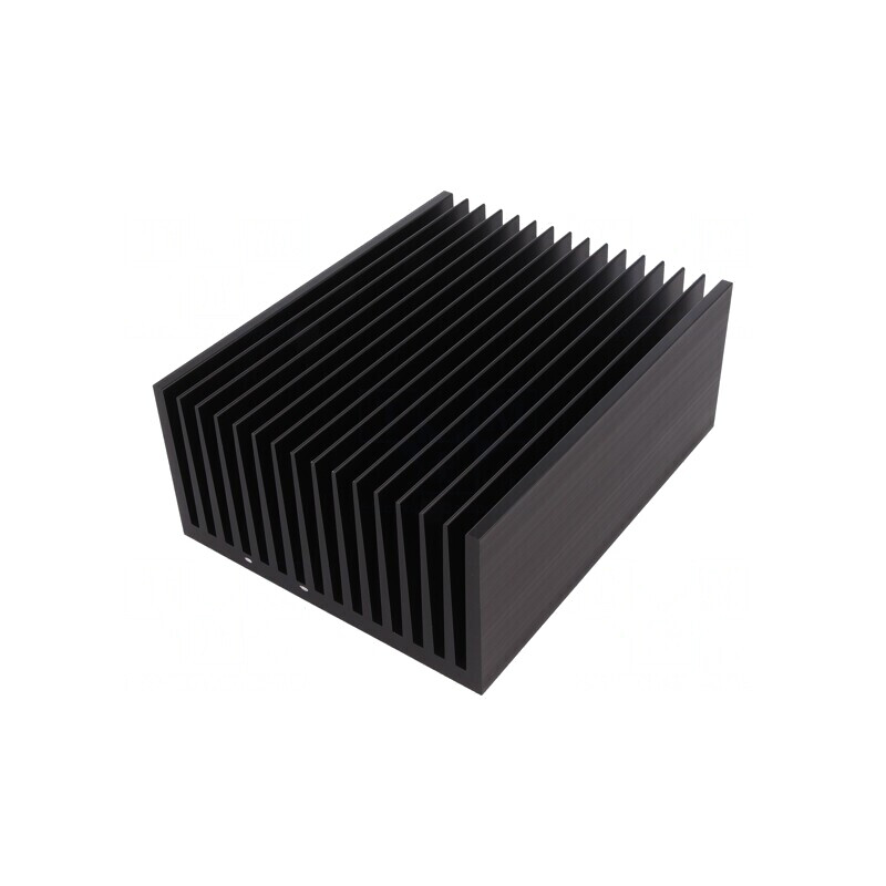 Radiator extrudat negru cu aripioare 200x160x82mm | Electronic-mag.ro | Componente Electronice Radiator extrudat negru cu aripioare 200x160x82mm | Electronic-mag.ro | Componente Electronice