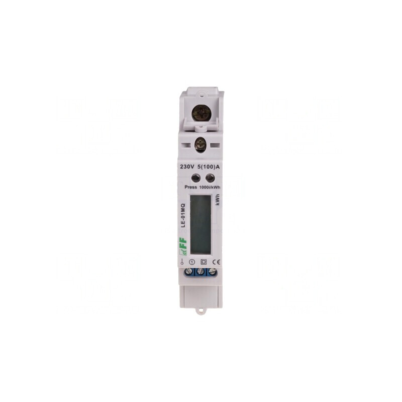 Contor Digital 1-Fază LCD pentru Șină DIN | Electronic-mag.ro | Componente Electronice