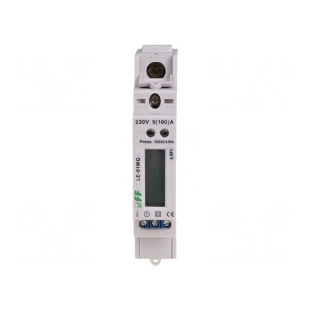 Contor Digital 1-Fază LCD pentru Șină DIN | Electronic-mag.ro | Componente Electronice