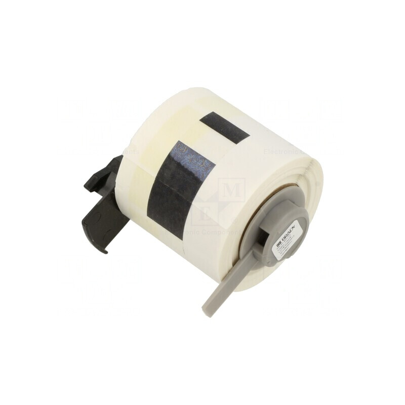 Etichetă Autolaminată Cablu Galbenă 25,4mm x 30mm | Electronic-mag.ro | Componente Electronice